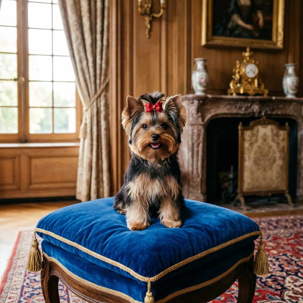 Süßer Yorkshire Terrier